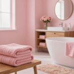 Gorgeous Pink and Tan Bathroom Design Ideas