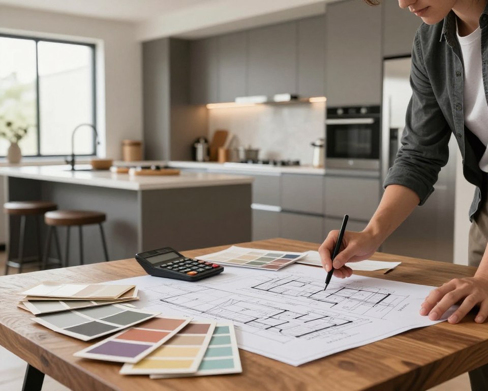Kitchen renovation budget and space planning