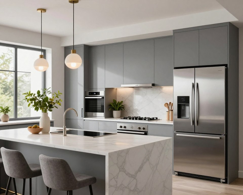 Modern kitchen makeover
