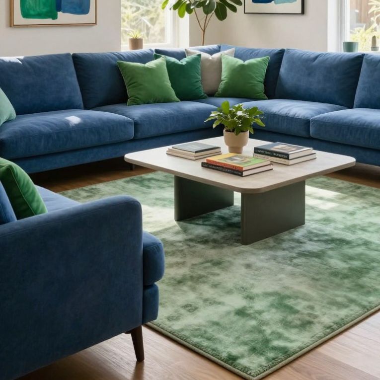 Transform Your Space with Blue and Green Living Rooms