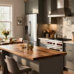 Sala de Jantar e Cozinha – Projeto de Interiores Karen Leanny