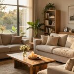 Cozy Modern Living Room for a Warm Family Home Ideas